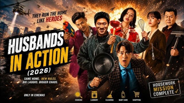 Husbands in Action (2026) Hindi Dubbed Movie