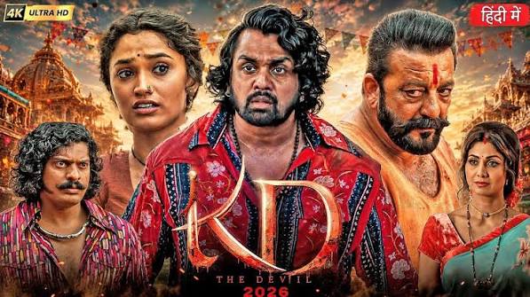 Watch KD: The Devil (2026) Hindi Dubbed Movie online on Movieverse. Movieverse.watch is the best Website For Indian movies, Hindi Dubbed Movies, and Hollywood Movies online.